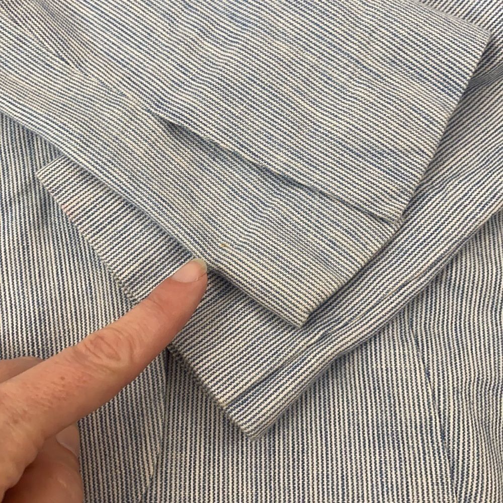 A.L.C. Pinstripe One Button Blazer - Picture 9 of 9